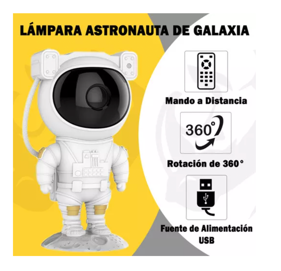 Proyector Astronauta de Estrellas y Galaxias